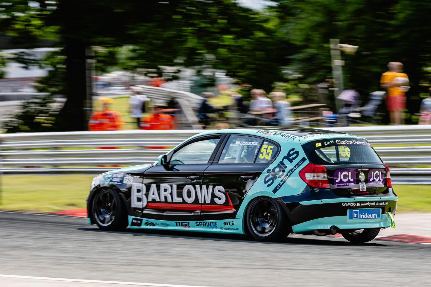 Team 55 rear livery shot